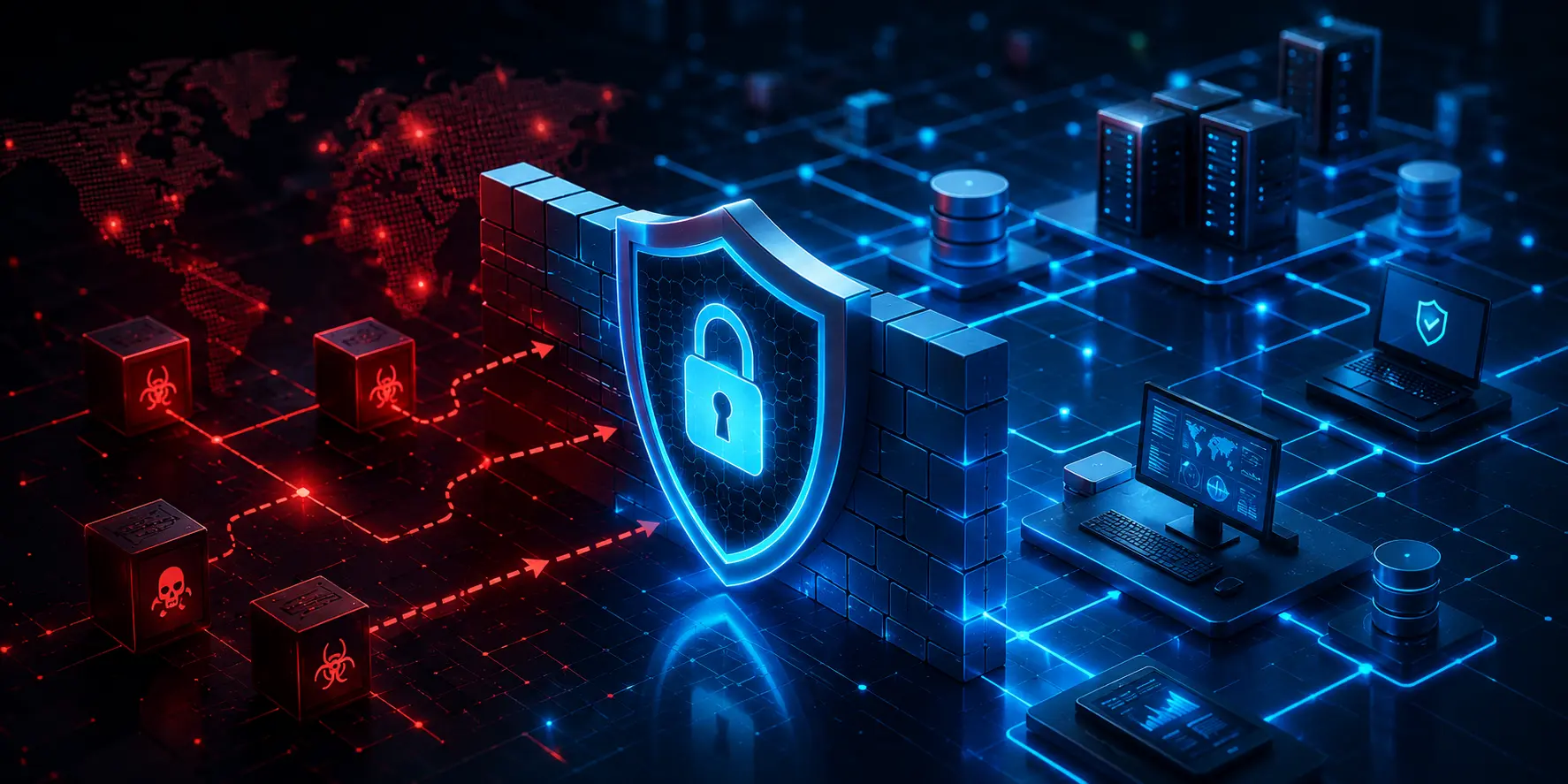 segmentation réseau ransomware