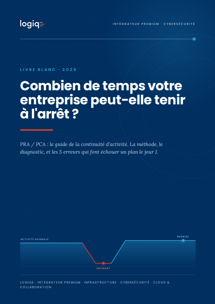 Livre blanc PRA PCA DRP LOGIQE